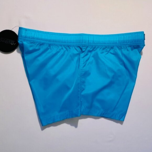 Andrew Christian Size M - Short 100% Nylon Swim Shorts - Turquoise - Picture 8 of 11